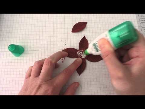 How to use Stampin' Up!'s New Festive Flower Building Punch