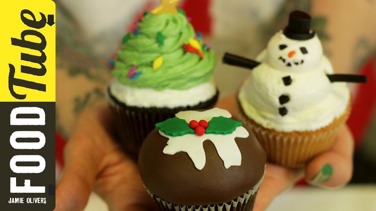 Jemma's Novelty Christmas Cupcakes