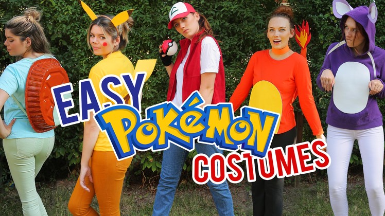 LAST MINUTE POKEMON HALLOWEEN COSTUMES