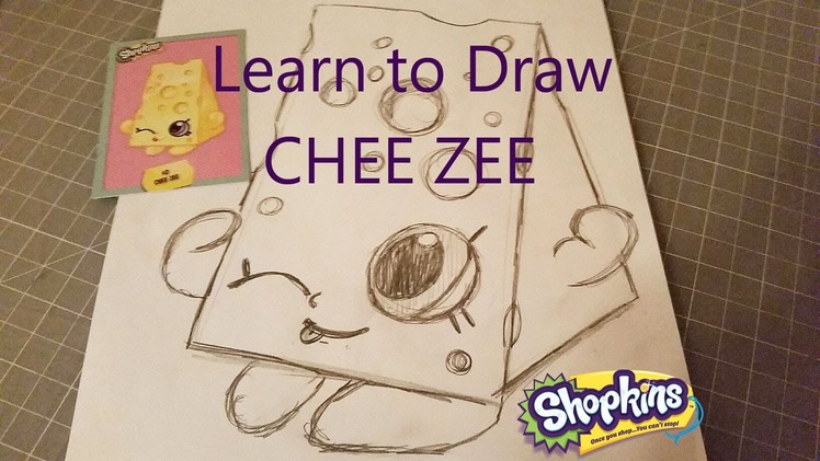 Learn to Draw Shopkins Chee Zee