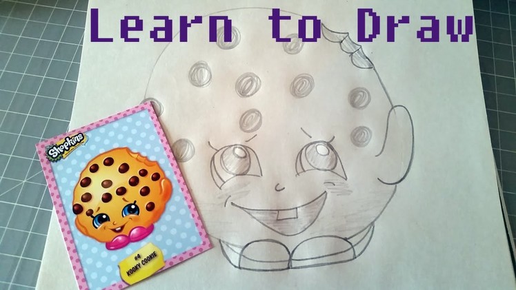 Learn to Draw Shopkins Kooky Cookie