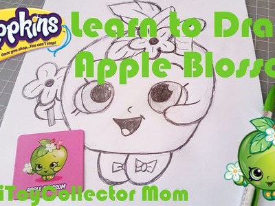 Learn to Draw Shopkins Season 1 Apple Blossom
