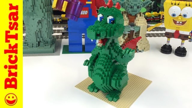 LEGO 3724 DRAGON SCULPTURE from 2001! Review