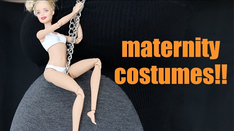 Maternity Halloween Costumes at 9 Months Pregnant!!