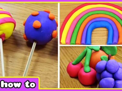 Play Doh Rainbow | Learn Colors With Play Doh | Play Doh Videos by HooplaKidz How To