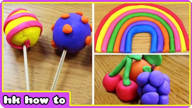 Play Doh Rainbow | Learn Colors With Play Doh | Play Doh Videos by HooplaKidz How To