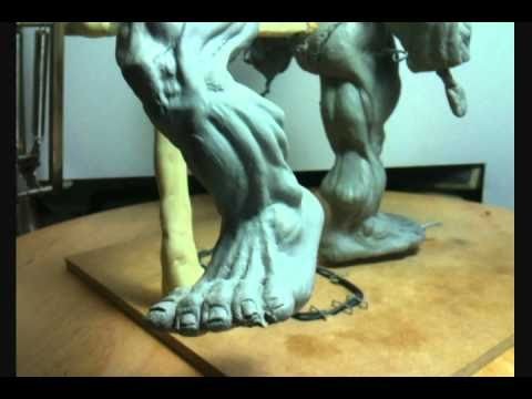 Professional How To Sculpt Superhero Action Figure Anatomical Model Tutorial Part 30 of X