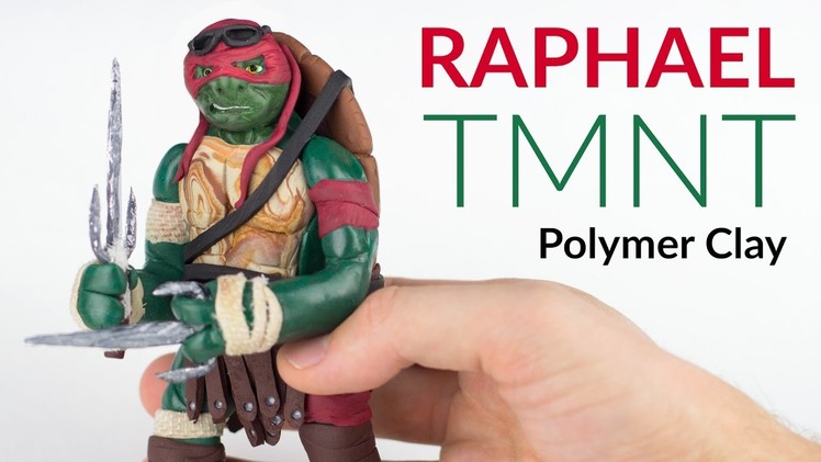 Raphael TMNT – Polymer Clay Tutorial