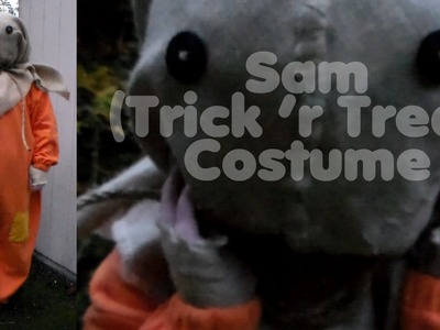 Sam Trick 'r Treat Costume - Halloween 2014