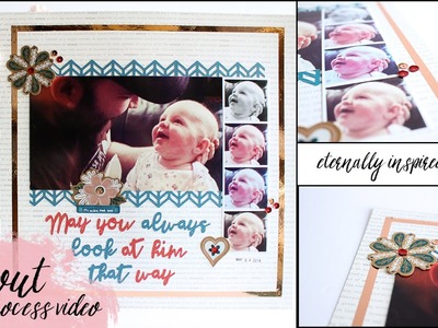 Scrapbook Layout Process Video #21: My Wish For You (Featuring CTMH Florence)