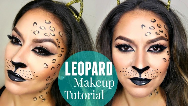 Sexy Leopard.Cheetah Makeup Tutorial | Halloween Makeup Tutorial