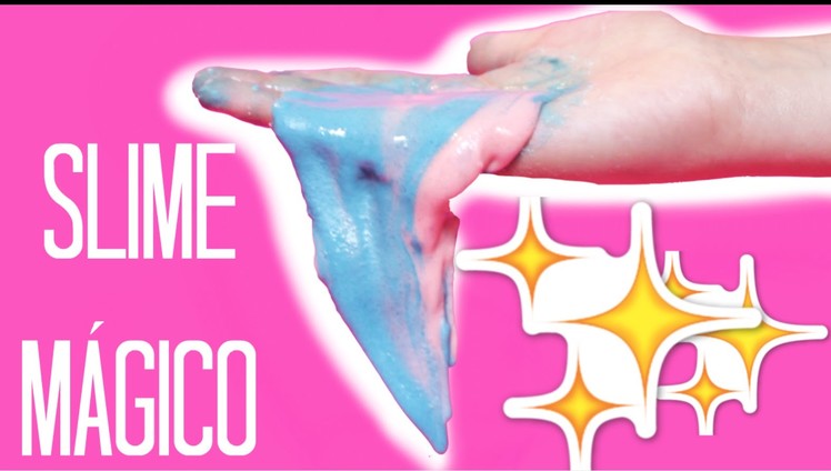 SLIME MAGICO. FLUIDO NO NEWTONIANO.sin borax ni detergente!