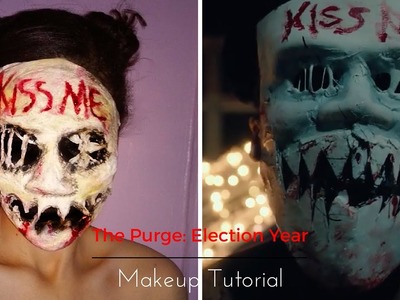 The Purge: Election Year Makeup Tutorial