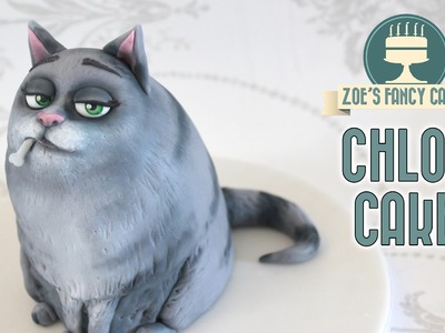 The Secret Life of Pets cake: Chloe the cat cake
