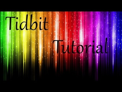 Tidbit Tutorial - Requested - Formula for Note Pad Covers