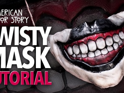 Twisty The Clown Mask Tutorial (AHS)