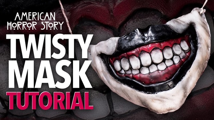Twisty The Clown Mask Tutorial (AHS)