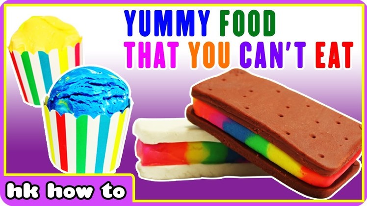 Yummy Play Doh Ice Cream That You Can't Eat by HooplaKidz How To