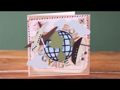 3D Rotating Travel Card | Cardmaking Tutorial