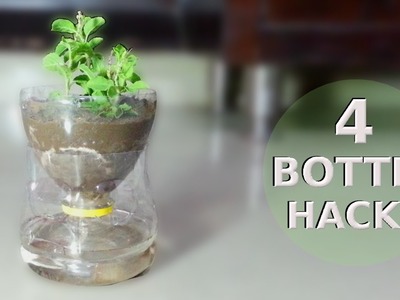 4 Amesome Ideas using plastic bottles | Life Hacks