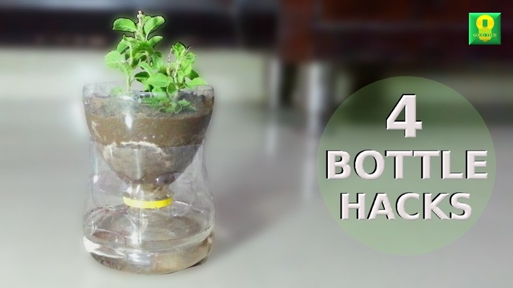 4 Amesome Ideas using plastic bottles | Life Hacks