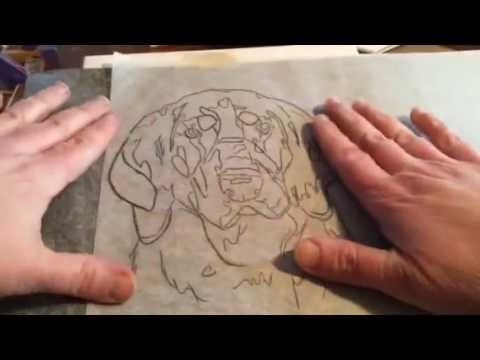 Art Lessons: Simple sketch to canvas transfer methods