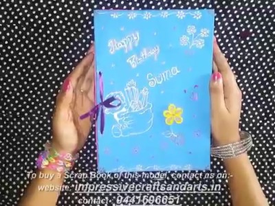 Best Scrapbook for SALE (www.allapcrafts.com)- By Bhargavi