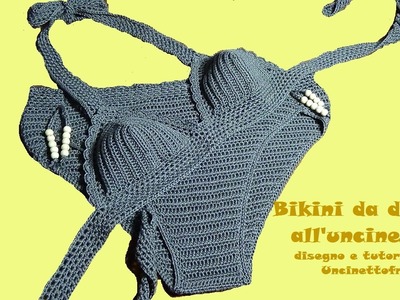Bikini da donna all'uncinetto tutorial (parte 2.2)