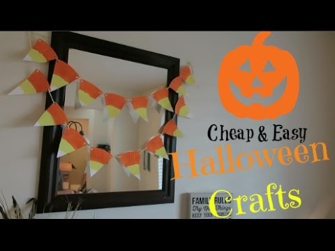 CHEAP EASY HALLOWEEN CRAFTS FOR KIDS