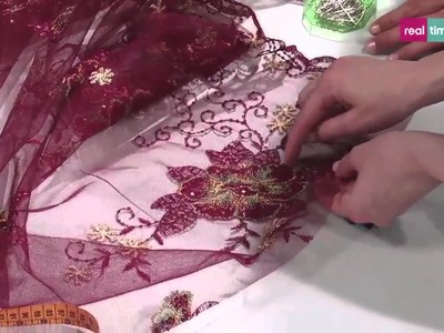 Come applicare un inserto in tulle a un abito - I tutorial di Re-fashion