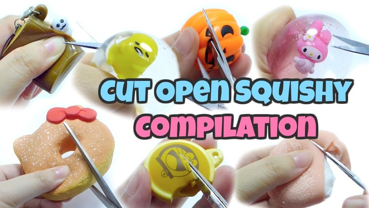 Cut Open Squishy Compilation 1