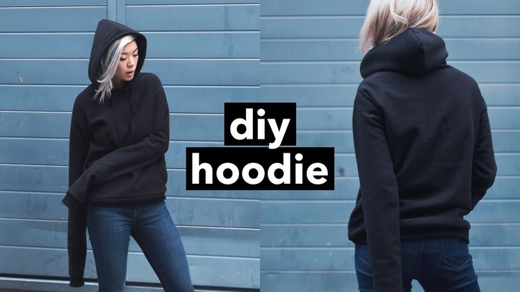 DIY Hoodie from Scratch! | WITHWENDY