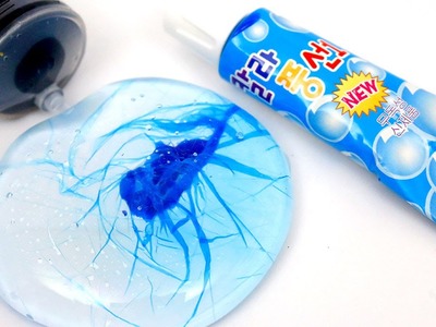 DIY How To Make 'Syringe Colors Glue Water Balloon' Slime monster toy