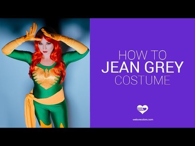 Easy Halloween Costume. Jean Grey
