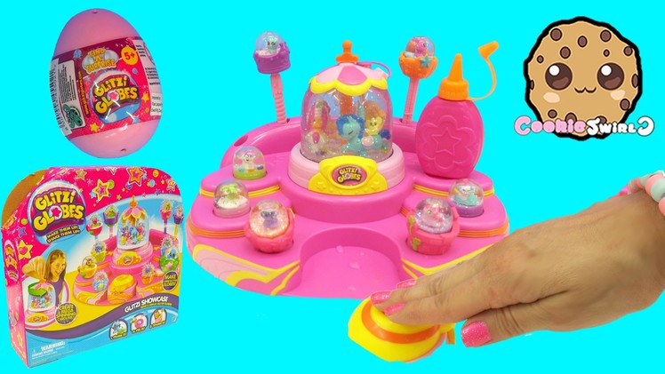 Glitzi Showcase Carousel Glitzi Globe Maker + Surprise Egg Unboxing - Cookieswirlc Video