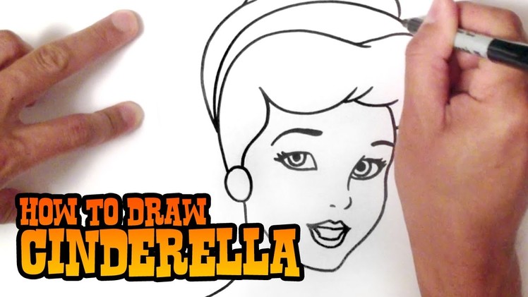 How to Draw Cinderella - Step by Step Video