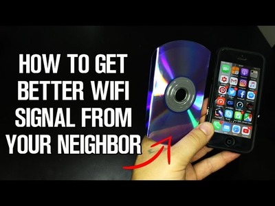 How To Get Better Wifi Signal from Your Neighbor - LifeHack