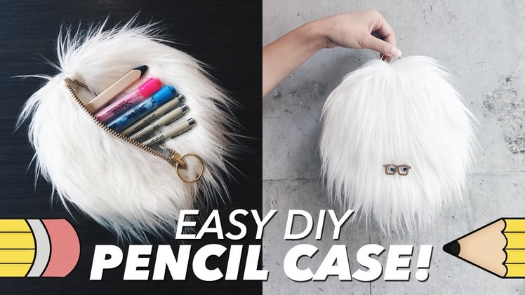 How to Make a Fun Pencil Case! EASY (feat. @lookunderhere) | WITHWENDY