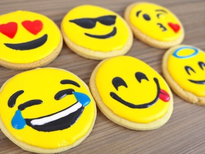 How To Make Emoji Cookie Biscuits | CarlyToffle