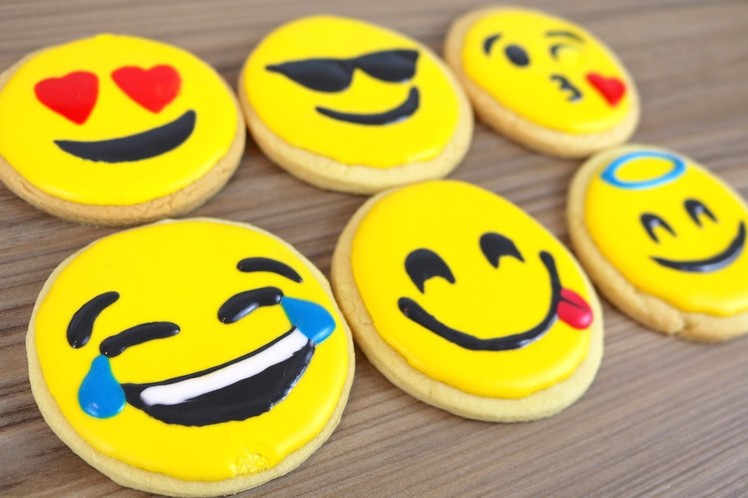 How To Make Emoji Cookie Biscuits | CarlyToffle