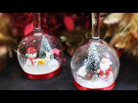How to Make Winter Wonderland in a Wine Glass