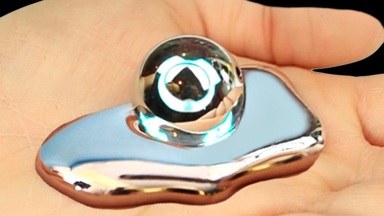 LIQUID MIRROR!? Metal That Melts In Your Hand!
