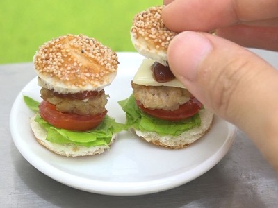 MiniFood Hamburger 食べれるミニチュアハンバーガー