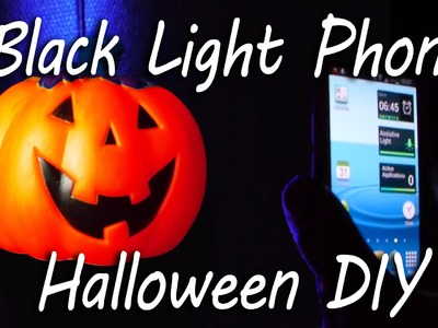Mobile Phone Black Light - Halloween Party Trick