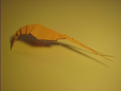 Origami Shrimp Easy