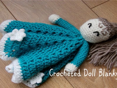 Part 3 | Crocheted Doll Blanky | Hair And Finishing Touches