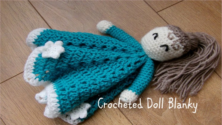 Part 3 | Crocheted Doll Blanky | Hair And Finishing Touches