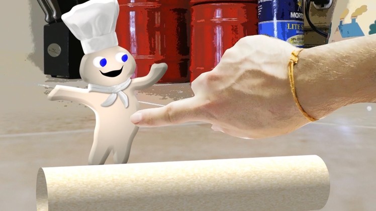 Pillsbury Doughboy baked in the oven - Cartoon - Titus Toons Episode Video #24