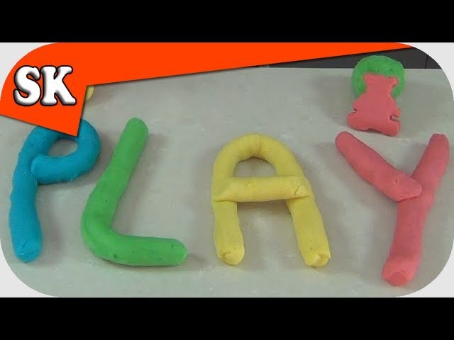 PLAY DOUGH RECIPE - Make your own PLAY DOH