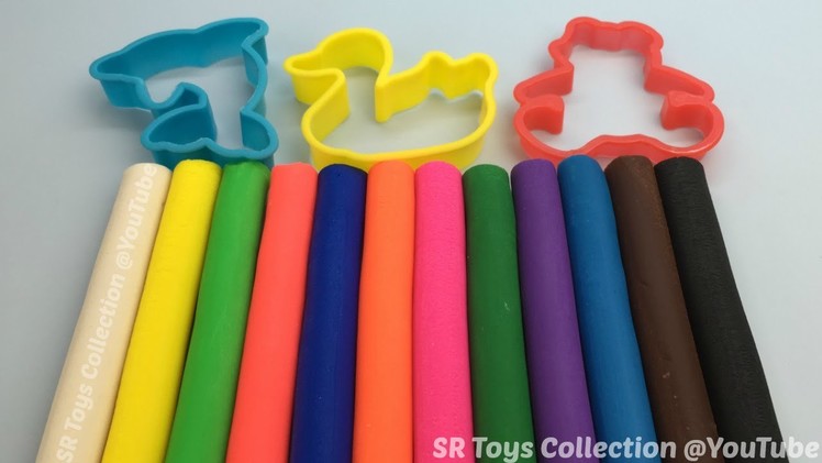 Play & Learn Colours with Play Dough Fun and Creative for Children and Kids